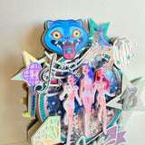 K-pop Caketopper Demon Hunters Theme K-pop Birthday Party