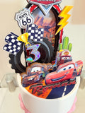 Lightning McQueen Scenery Caketopper