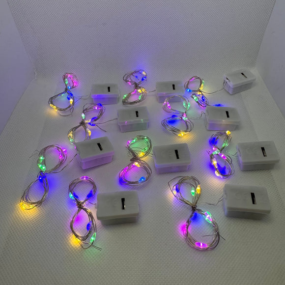 Multicolored LED String Lights