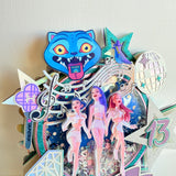 K-pop Caketopper Demon Hunters Theme K-pop Birthday Party