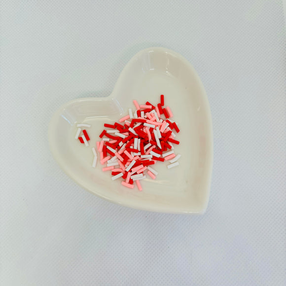Pink, Red, White Mix Sprinkles
