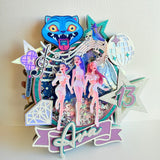 K-pop Caketopper Demon Hunters Theme K-pop Birthday Party