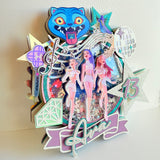 K-pop Caketopper Demon Hunters Theme K-pop Birthday Party