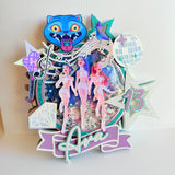 K-pop Caketopper Demon Hunters Theme K-pop Birthday Party