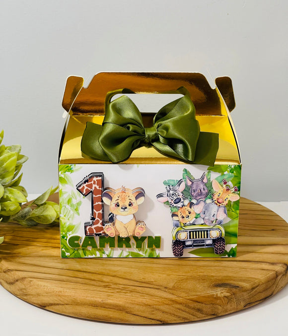 Jungle Animals Goody Boxes