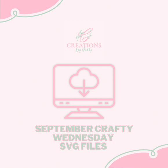 September Crafty Wednesday